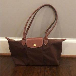 Longchamp small le pliage shoulder bag